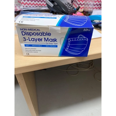 Non Medical Civilian Ear Loop Face Mask