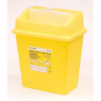 sharps container