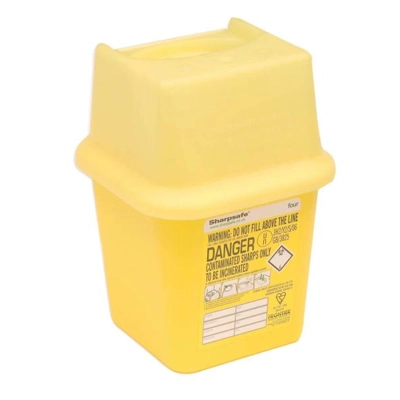 sharps container
