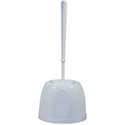Toilet Brush and Open Holder A basic toilet brush and stand