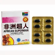African Superman Men's Herbal Supplement – 8 Pills / Box