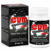 Cum Explosion Caps – Men's Sexual Wellness Supplement – 30 Capsules