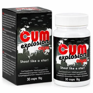 Cum Explosion Caps – Men's Sexual Wellness Supplement – 30 Capsules