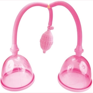 Double Cylinder Breast Enlargement Pump – Pink