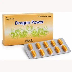 Golden Dragon Power Men's Supplement – 10 Capsules / Box