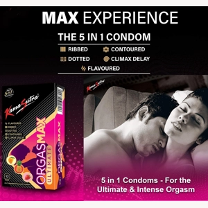 KamaSutra 5-in-1 ORGASMAX CONDOMS 12 / Box