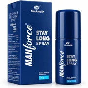 Manforce Stay Long Spray 20g – Lidocaine & Prilocaine Delay Spray for Men