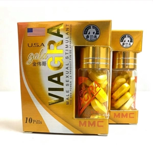 USA Gold Viagra MMC 10 Sex Pills / bottle