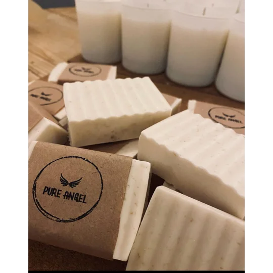 Pure Angel Manuka Honey Oatmeal & Shea Butter Soap