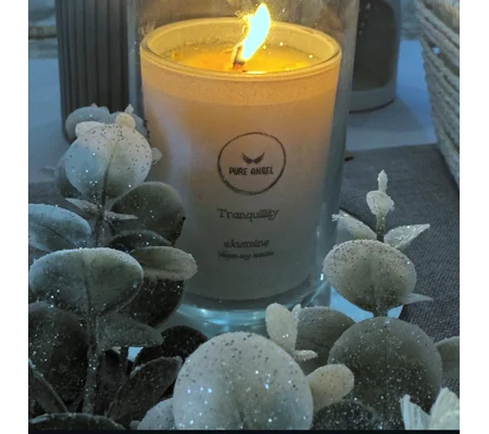 Tranquillity - Jasmin fragranced soy wax Candle