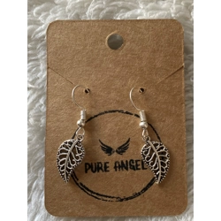 Silver Leaf earrings