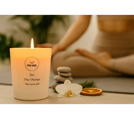 Zen - Nag Champa fragranced candle