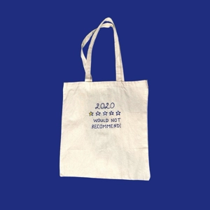 Canvas Embroidered Tote Bag “2020 Would Not Recommend” Canvas Embroidered Tote Bag “2020 Would Not Recommend”