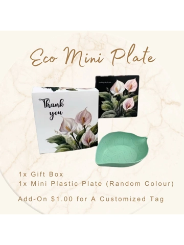 Door Gift - Eco Mini Plate