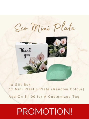 Door Gift - Eco Mini Plate