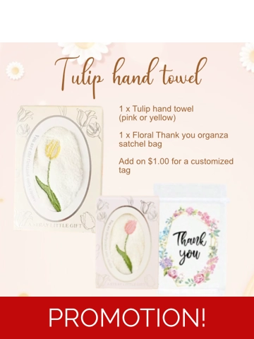 Door Gift - Tulip Hand Towel