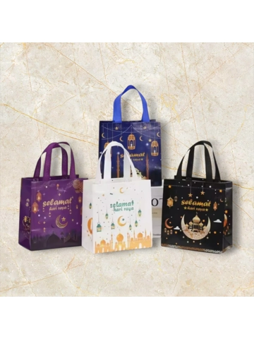Hari Raya non woven bags (10pcs)