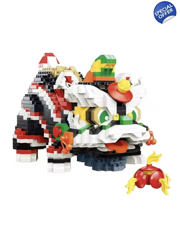 Lion dance Lego with box