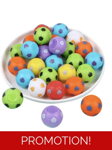 Fidget spinner soccer ball