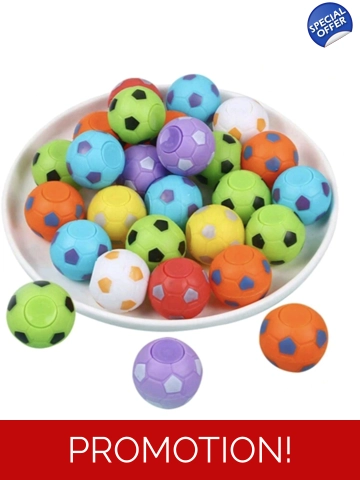 Fidget spinner soccer ball