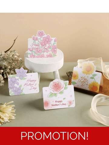 Mother's Day flower card