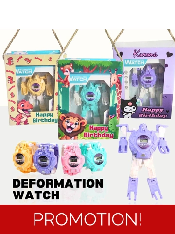 Deformation watch goodie bag