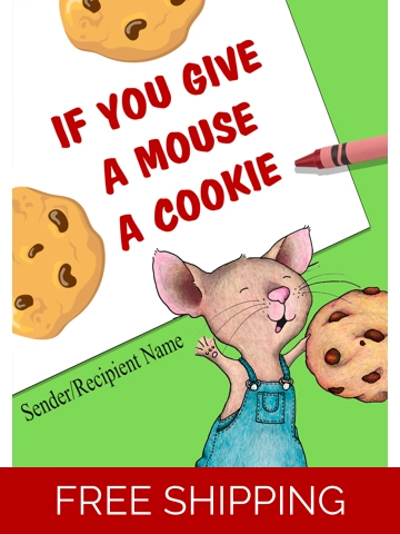A5 Personalized Book - If You Give A Mouse A Cookie Set