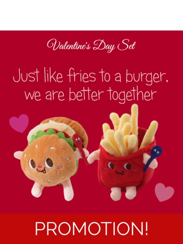 Burger and Fries set (Instock SG)