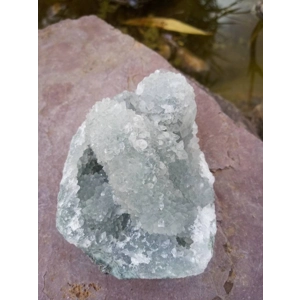 4.95 oz Apophyllite Quartz Crystal Cluster Zeolite Specimen from Jalgaon India Mineral. Z10 You get