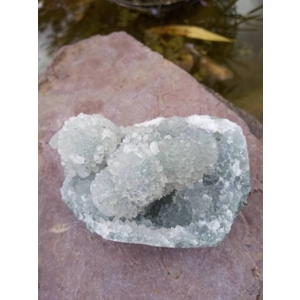 4.95 oz Apophyllite Quartz Crystal Cluster Zeolite Specimen from Jalgaon India Mineral. Z10 You get