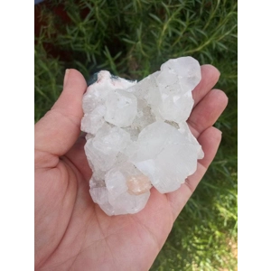 5 oz. Apophyllite Crystal Cluster Zeolite Specimen from Jalgaon India. India Mineral. Z8. You get th