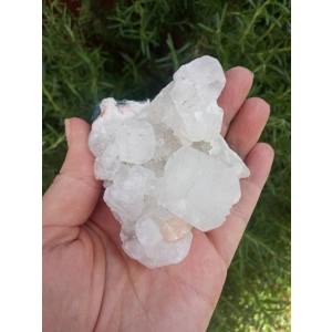 5 oz. Apophyllite Crystal Cluster Zeolite Specimen from Jalgaon India. India Mineral. Z8. You get th