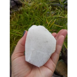 10 oz. White Quartz Points Crystal Cluster Specimen from Aurangabad, India.  Z68. You get this piece