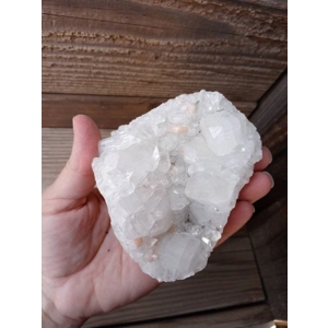 14.5 oz. Apophyllite Crystal Cluster Zeolite Specimen from Jalgaon India Z11. You get this piece!