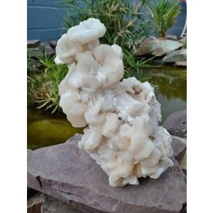2.64 Lb Stilbite Crystal Cluster from India. You get this piece!