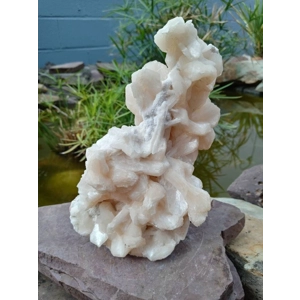 2.64 Lb Stilbite Crystal Cluster from India. You get this piece!