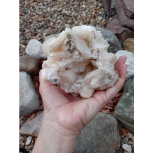 2.64 Lb Stilbite Crystal Cluster from India. You get this piece!