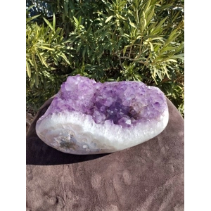 30.5 Lb. Huge Amethyst Quartz Crystal Cluster. Huge Polished Amethyst Geode Cluster. You get this pi