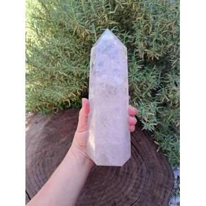 2.78 Lb Clear Quartz Crystal Point. Large Polished Quartz Crystal Point. You get this piece!
