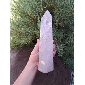 2.78 Lb Clear Quartz Crystal Point. Large Polished Quartz Crystal Point. You get this piece!