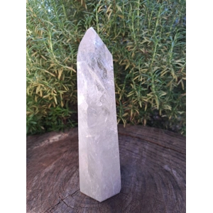 2.78 Lb Clear Quartz Crystal Point. Large Polished Quartz Crystal Point. You get this piece!