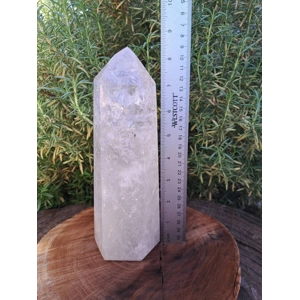 2.78 Lb Clear Quartz Crystal Point. Large Polished Quartz Crystal Point. You get this piece!