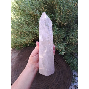 2.78 Lb Clear Quartz Crystal Point. Large Polished Quartz Crystal Point. You get this piece!