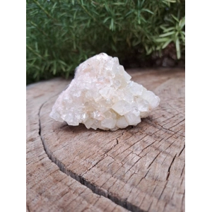 6.19 oz. Apophyllite Crystal Cluster Zeolite Specimen from Jalgaon India Mineral. Z45. You get this