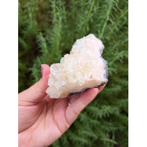 6.19 oz. Apophyllite Crystal Cluster Zeolite Specimen from Jalgaon India Mineral. Z45. You get this