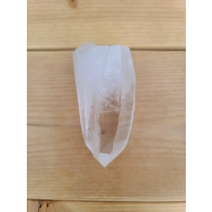 8.67 oz. Clear Quartz Crystal Point. All Natural Clear Quartz Point from Brazil. You get this piece!