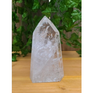 2.87 Lb. Clear Quartz Crystal Point. 6.8 Inches Tall Water Clear Quartz Point. You get this piece!