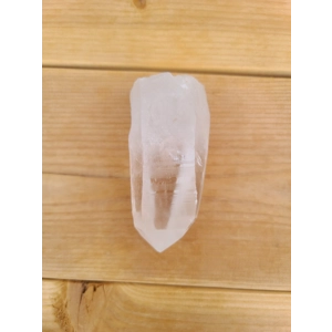 8.67 oz. Clear Quartz Crystal Point. All Natural Clear Quartz Point from Brazil. You get this piece!