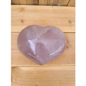 5.74 Lb Large Rose Quartz Heart. 6.8 Inch Polished Rose Quartz Crystal Puffy Heart. You get this pie