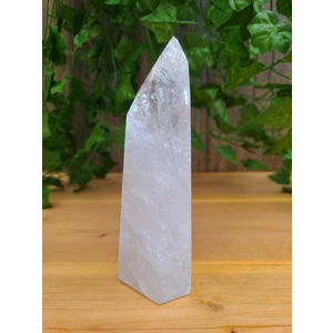 2.87 Lb. Clear Quartz Crystal Point. 6.8 Inches Tall Water Clear Quartz Point. You get this piece!